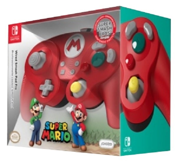 PDP WIRED SMASH PAD PRO ROJO EDICION MARIO