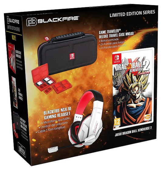 PACK DRAGONBALL XENOVERSE 2 (HEADSET NSX-10+FUNDA NNS40+ JUEGO)