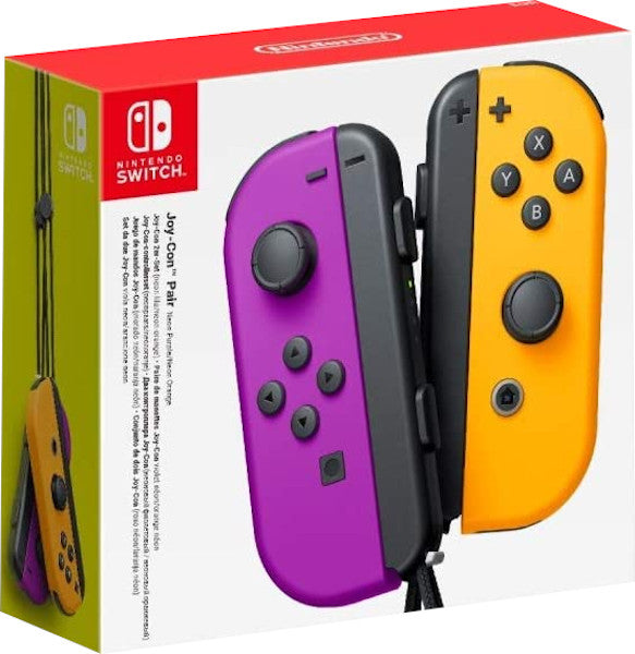 JOY-CON SET IZDA/DCHA MORADO/NARANJA NEON (PAIR NEON PURPLE/ORANGE)