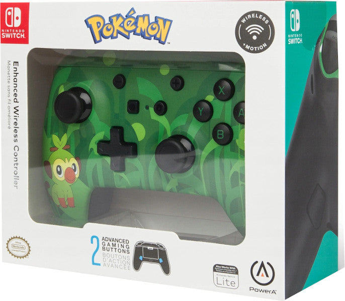 POWER A ENHANCED WIRELESS CONTROLLER POKEMON GROOKEY