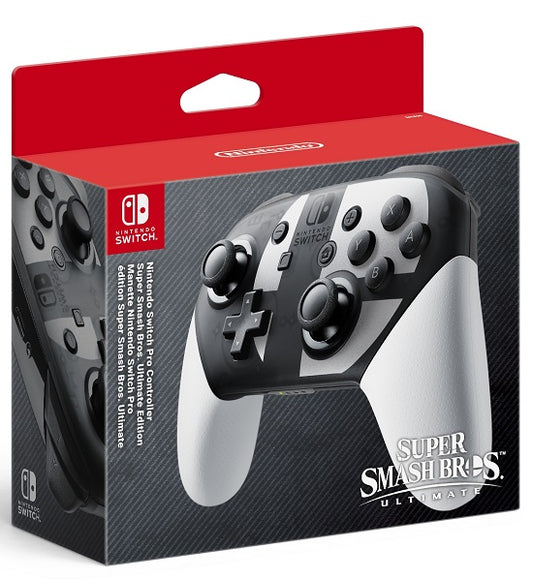 PRO CONTROLLER + CABLE USB SUPER SMASH BROS ULTIMED EDITION