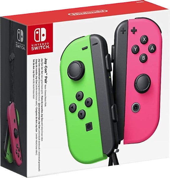 JOY-CON SET IZDA/DCHA VERDE/ROSA NEÓN (PAIR NEON GREEN/PINK)