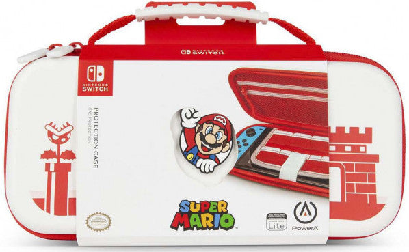 POWER A PROTECTION CASE SUPER MARIO WHITE & RED (BLANCO/ROJO) (LITE)