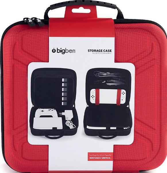 BIGBEN STORAGE CASE RED (ROJO)