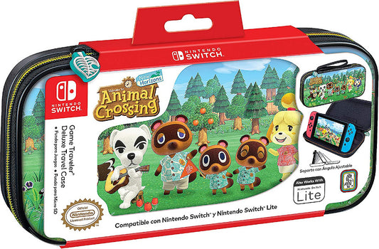 GAME TRAVELER DELUXE TRAVEL CASE ANIMAL CROSSING NEW HORIZONS NNS39AC (LITE/OLED)