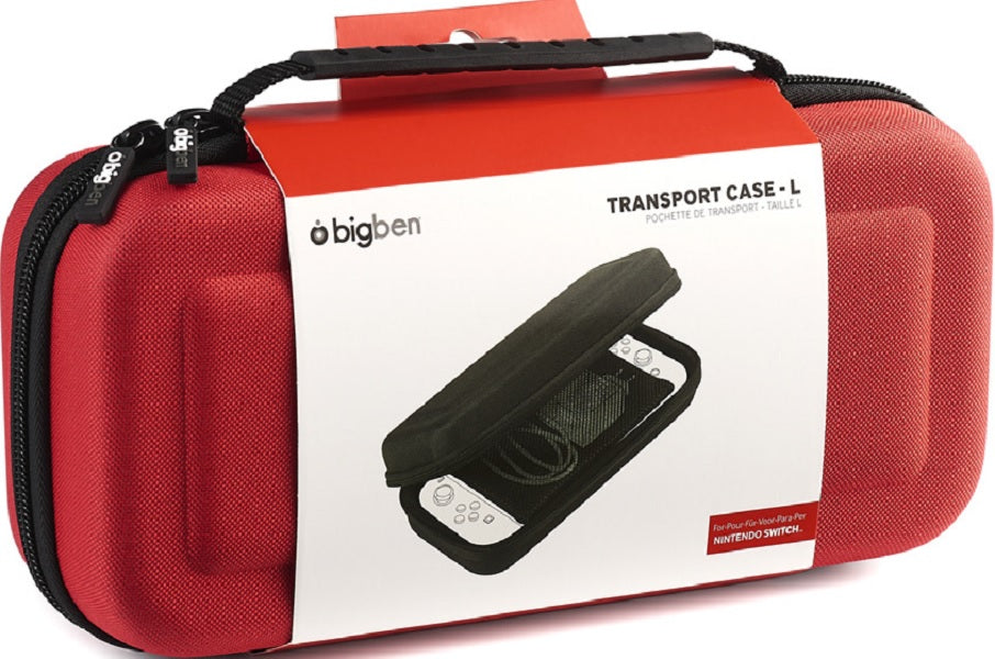 BIGBEN TRANSPORT CASE-L RED (ROJO) (LITE)