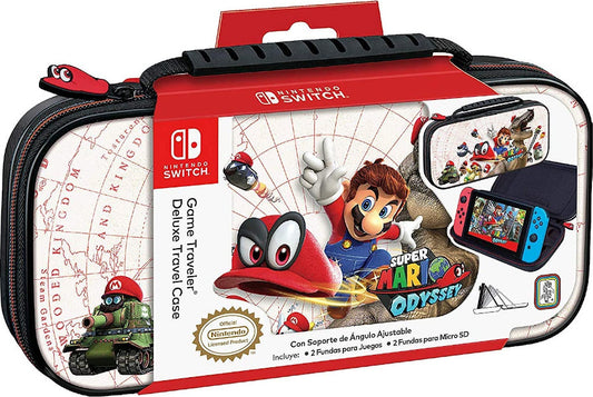 GAME TRAVELER DELUXE TRAVEL CASE SUPER MARIO ODYSSEY NNS57 (OFICIAL)