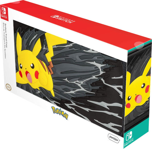 PDP SYSTEM TRAVEL CASE PICACHU ESCALA DE GRIS