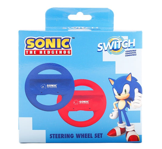 INDECA PACK 2 VOLANTES STEERING WHEEL SET SONIC THE HEDGEHOG