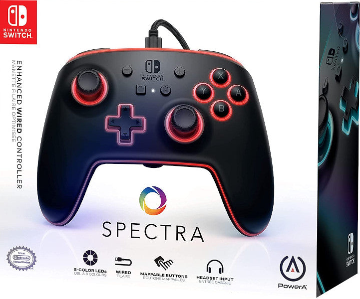 POWER A ENHANCED WIRED CONTROLLER SPECTRA