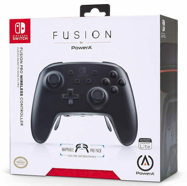 POWER A WIRELESS CONTROLLER FUSION PRO BLACK (NEGRO) (LITE)