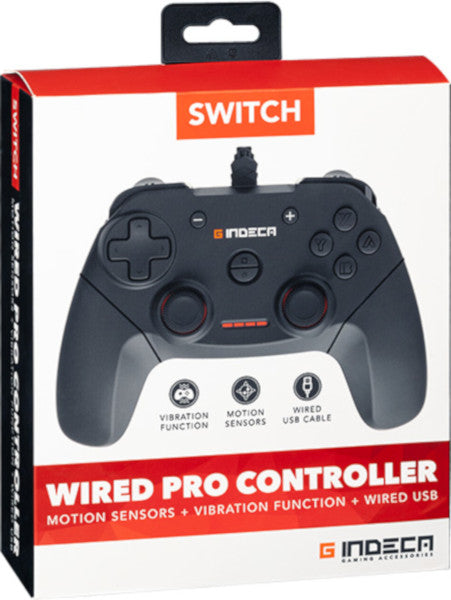 INDECA WIRED PRO CONTROLLER (MOTION SENSORS+VIBRATION FUNCTION+WIRED USB)