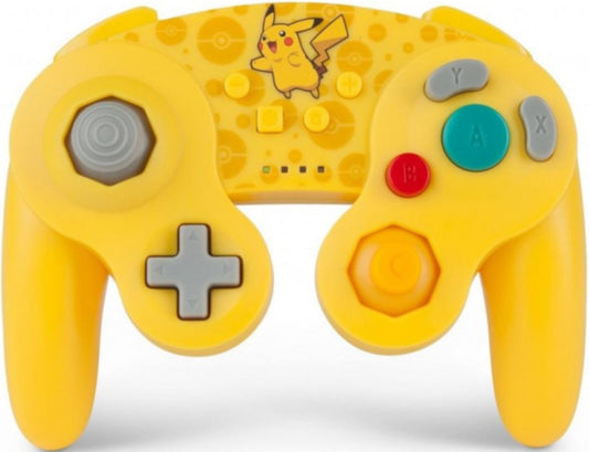 POWER A WIRELESS CONTROLLER POKEMON-PIKACHU EDITION (GAMECUBE)