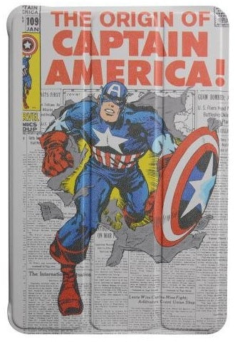 PDP CARCASA FOLIO MARVEL CAPITAN AMERICA (IPAD MINI)