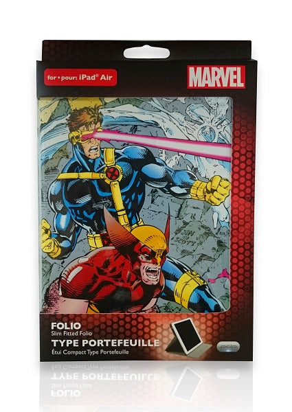 PDP CARCASA FOLIO MARVEL X-MEN CON FUNCION STAND (IPAD 5)