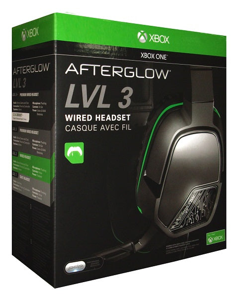 AFTERGLOW WIRED HEADSET BLACK LVL 3 (XBONE)