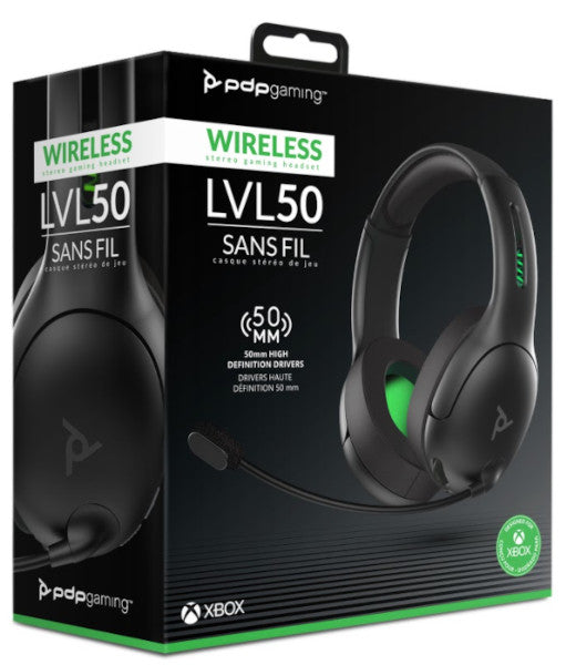 PDP WIRELESS HEADSET LVL50 GRIS (XBOX SERIES/PC)