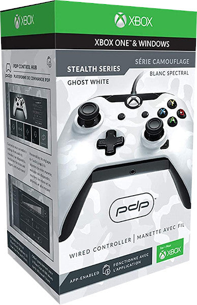 PDP WIRED CONTROLLER CAMUFLAJE GHOST WHITE (XBOXONE/PC)