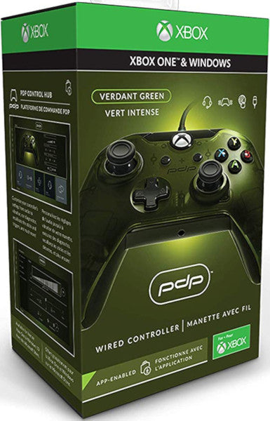 PDP WIRED CONTROLLER VERDANT GREEN (XBOX ONE & WINDOWS) OFICIAL