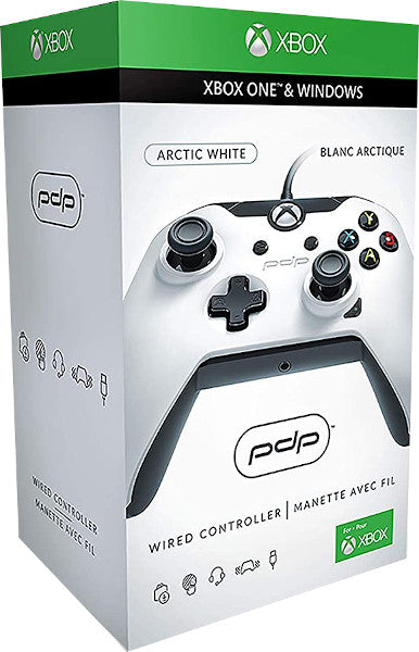 PDP WIRED CONTROLLER ARTIC WHITE (XBOXONE/PC)