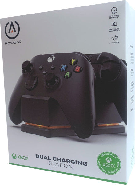 POWER A DUAL CHARGING STATION BLACK (NEGRO) (XBONE)