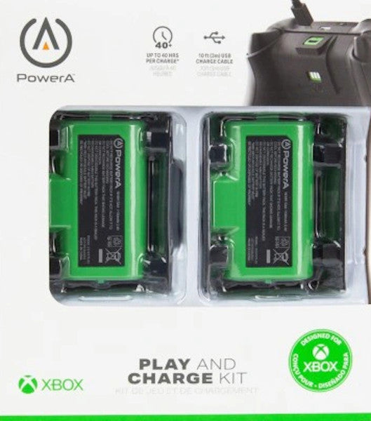 POWER A PLAY & CHARGE KIT REFRESH (XBONE)