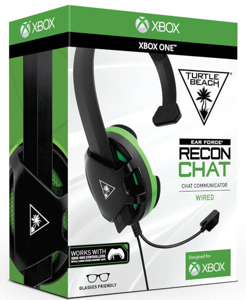 TURTLE BEACH CHAT HEADSET RECON BLACK (NEGRO) (XBONE)