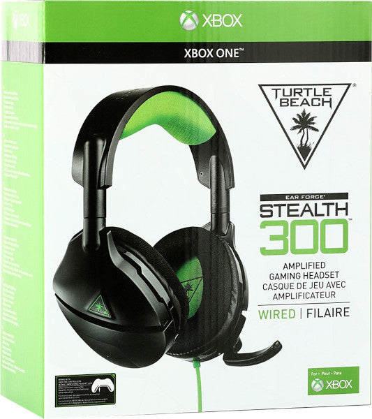 TURTLE BEACH WIRED GAMING HEADSET STEALTH 300 BLACK (NEGRO) (XBONE)