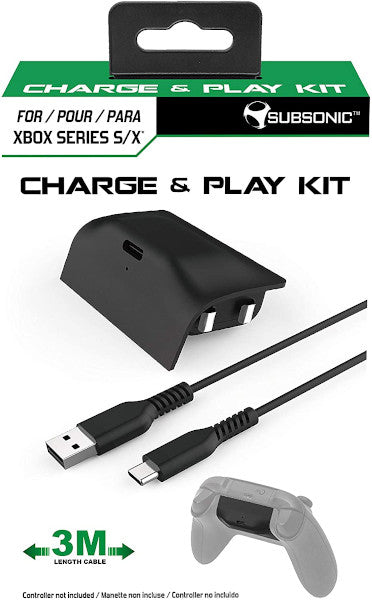 SUBSONIC CHARGE & PLAY KIT (3 METROS)