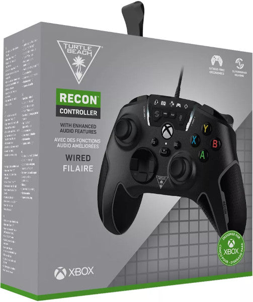 TURTLE BEACH WIRED CONTROLLER RECON CONTROLLER BLACK (NEGRO) (XBOX ONE/PC)