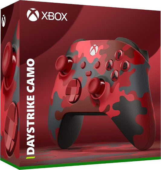 WIRELESS CONTROLLER DAYSTRIKE CAMO (CAMUFLAJE ROJO)