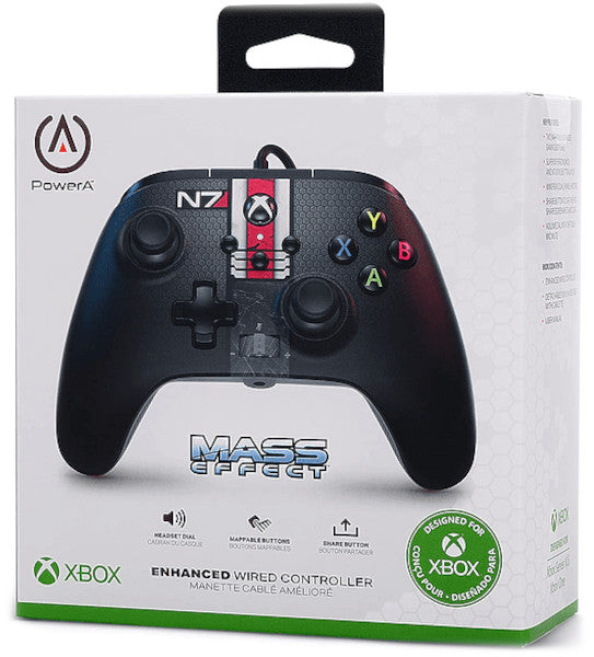 POWER A ENHANCED WIRED CONTROLLER MASS EFFECT (XBONE/PC)