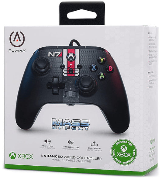 POWER A ENHANCED WIRED CONTROLLER MASS EFFECT (XBONE/PC)