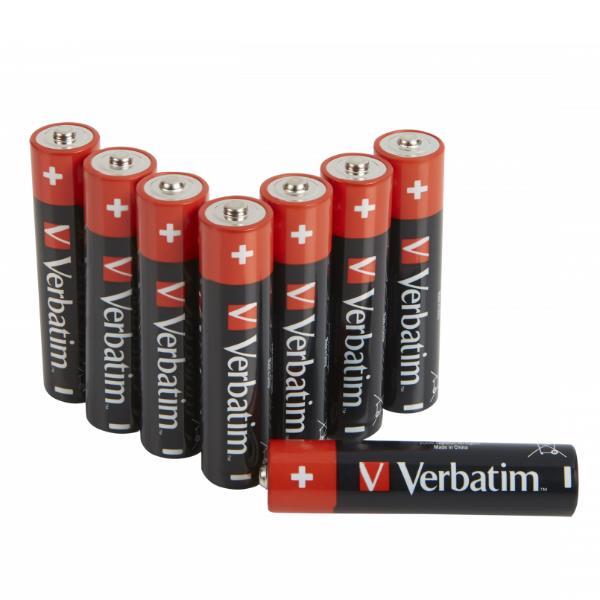 ALKALINE BATTERY AAA 8 PACK