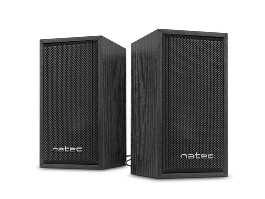 ALTAVOCES NATEC PANTHER 6W RMS 2.0 USB NEGRO