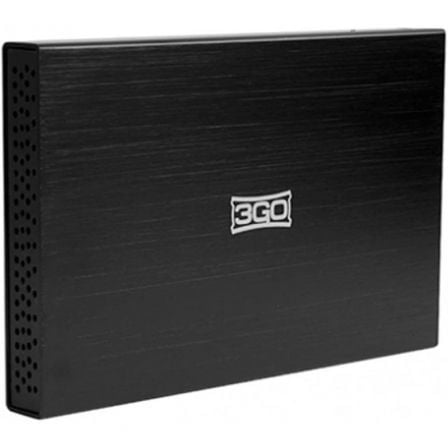 Caja Externa para Disco Duro de 2.5' 3GO HDD25BK12/ USB 2.0