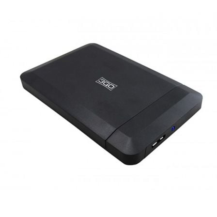 Caja Externa para Disco Duro de 2.5' 3GO HDD25BK315/ USB 3.0/ Sin tornillos