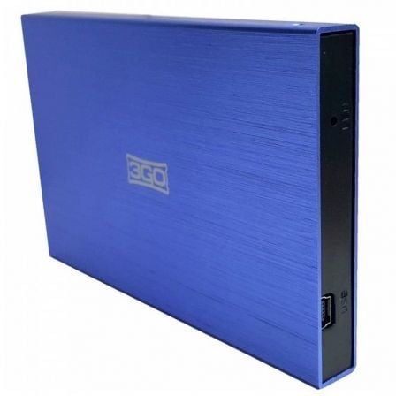 Caja Externa para Disco Duro de 2.5' 3GO HDD25BL13/ USB 2.0