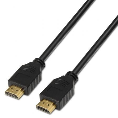 Cable HDMI 1.4 Aisens A119-0096/ HDMI Macho - HDMI Macho/ Hasta 10W/ 720Mbps/ 5m/ Negro