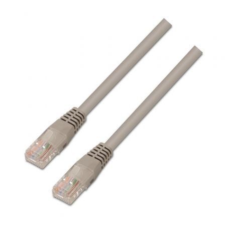 Cable de Red RJ45 UTP Aisens A133-0177/ Cat.5e/ 1m/ Gris