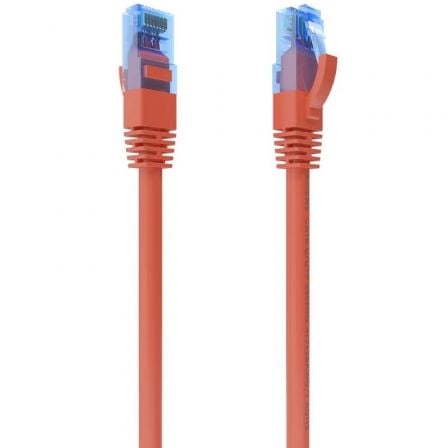 Cable de Red RJ45 AWG26 CCA UTP Aisens A135-0786 Cat.6/ 30cm/ Rojo