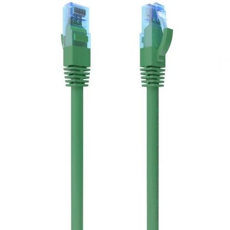 Cable de Red RJ45 AWG26 CCA UTP Aisens A135-0806 Cat.6/ 30cm/ Verde