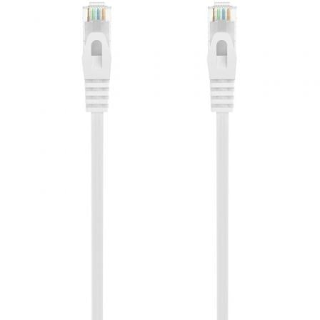 Cable de Red RJ45 AWG24 UTP Aisens A145-0591 Cat.6A/ LSZH/ 25cm/ Blanco