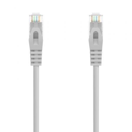 Cable de Red RJ45 AWG24 UTP Aisens A145-0554 Cat.6A/ LSZH/ 1.5m/ Gris