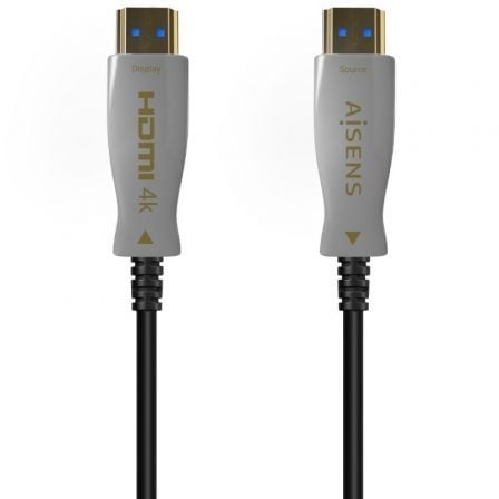 Cable HDMI 2.0 AOC 4K Aisens A148-0698/ HDMI Macho - HDMI Macho/ 100m/ Negro