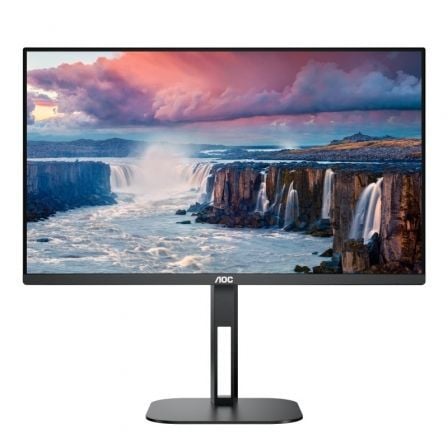 Monitor Profesional AOC 24V5C/BK 23.8'/ Full HD/ Multimedia/ Negro