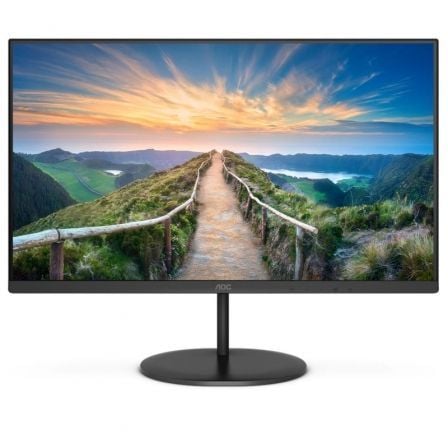 Monitor Profesional AOC U27V4EA 27'/ 4K/ Multimedia/ Negro