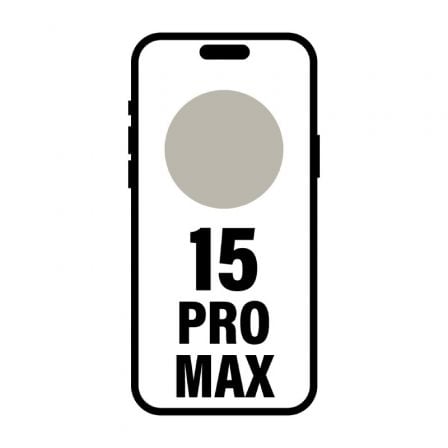 Smartphone Apple iPhone 15 Pro Max 1TB/ 6.7'/ 5G/ Titanio Natural