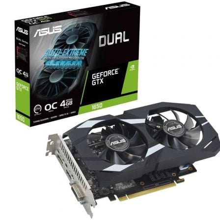 Tarjeta Gráfica Asus Dual GeForce GTX 1650 OC EVO/ 4GB GDDR6