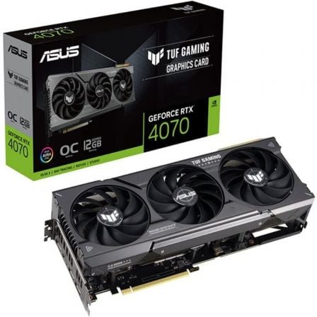 Tarjeta Gráfica Asus TUF Gaming GeForce RTX 4070 OC/ 12GB GDDR6X